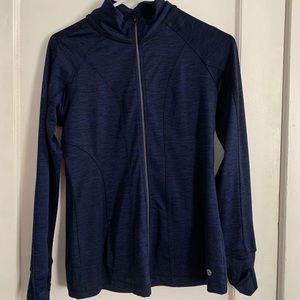 Navy Blue Athletic Jacket